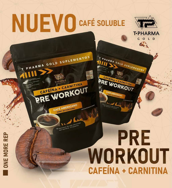 T.PHARMA PRE WORKOUT CAFE-AMERICANO