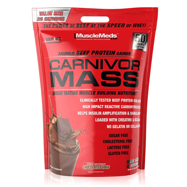 Muscle meds carnivor mass chocolate 10 lb