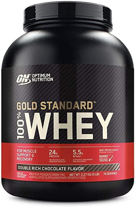 100% Whey gold standard ON 5lb