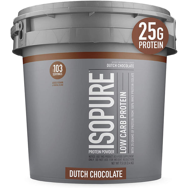 isopure 7.5lb zerocarbs